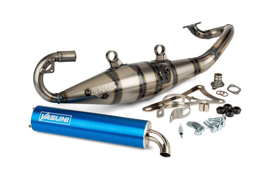 Aprilia SR Netscaper 50 2T LC - Exhaust R Blue