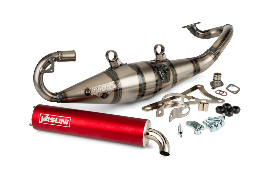 Aprilia SR Netscaper 50 2T LC - Exhaust R Red Fortuna
