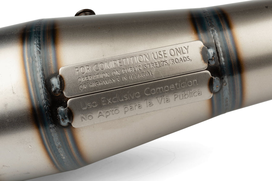 Aprilia SR Netscaper 50 2T LC - Exhaust C16 Red