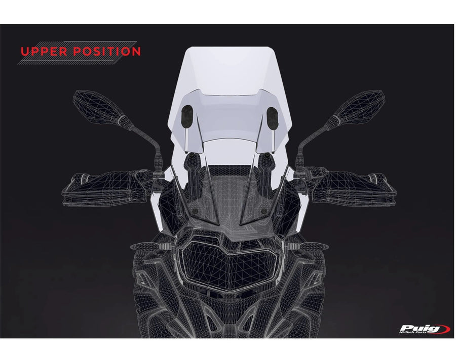 BMW F 800 GS [2025] – Adjustable windshield – Tinted