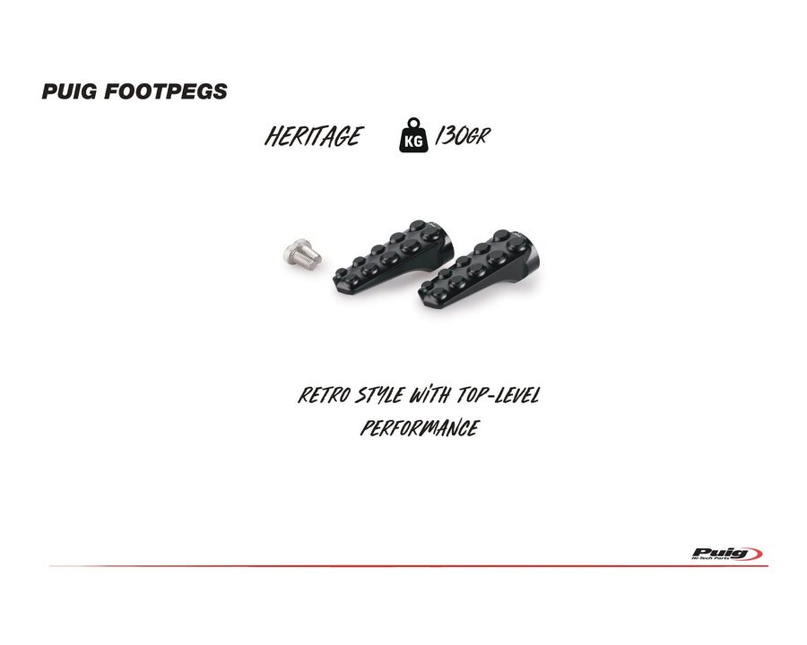 KTM RC 390 [2025] – R-Fighter footrests – titanium