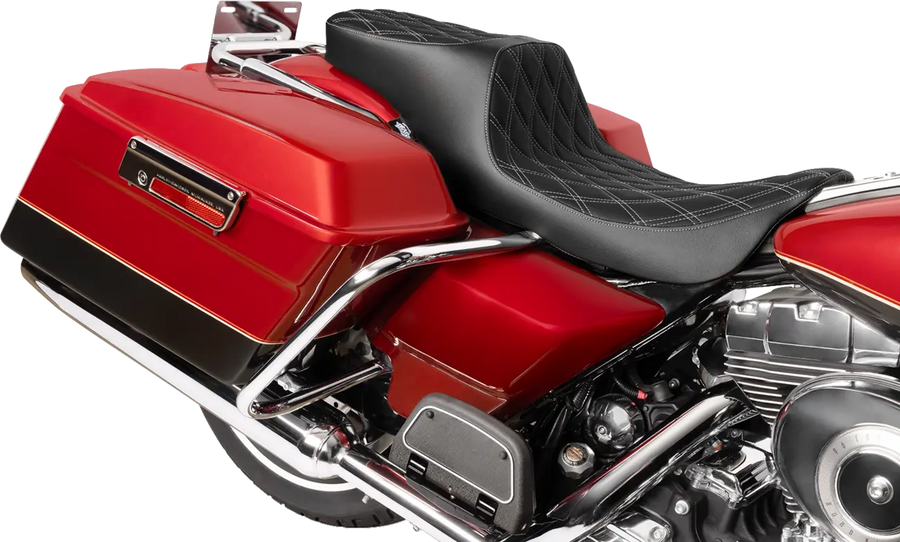 harley davidson flhr [DRAG SPECIALTIES] – Performance Predator double seat