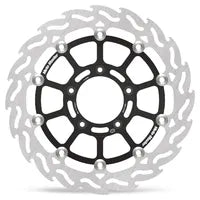 BMW S 1000 R [2025-2026] - FLAME floating aluminum brake disc - surface: black, stainless steel - item no. 113210 – picture 12