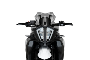 KTM 890 SMT [2025] – sports screen – matt black