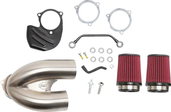 Harley-Davidson FLRT 1868 Freewheeler 114 [2025] - Tuned Induction Luftfilterkit – Oberfläche: Silber – Bild 6