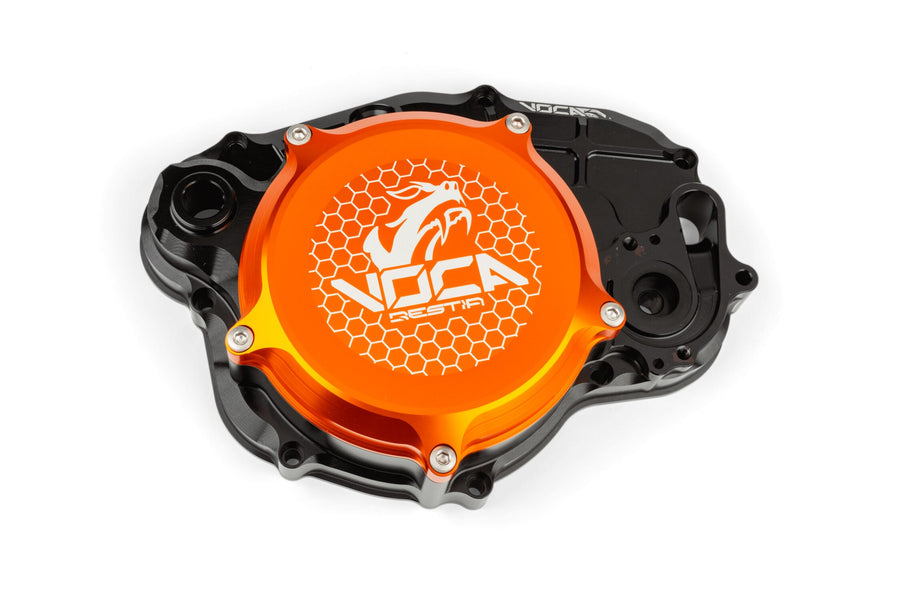 Generic Trigger X-Enduro 50 2T AM6 - Kupplungsdeckel Schwarz Orange