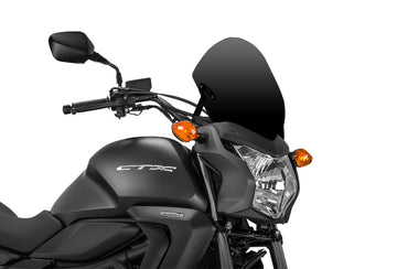 TRIUMPH BONNEVILLE T120 BLACK [2025] - New Generation Sport Windshield | Black | PUIG 7009N