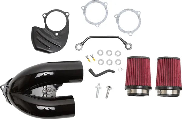 Harley-Davidson FXBB 1923 Softail Street Bob 117 [2025] - Tuned Induction Luftfilterkit – Oberfläche: Schwarz – Bild 6