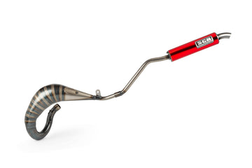 Beta RR-T SM 50 2T - Exhaust Handmade Cross 50-70 red