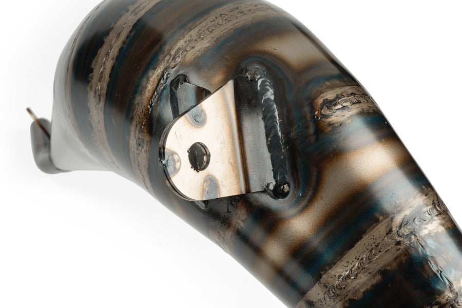 Beta RR Enduro 50 2T - Exhaust Handmade Cross 50-70 red