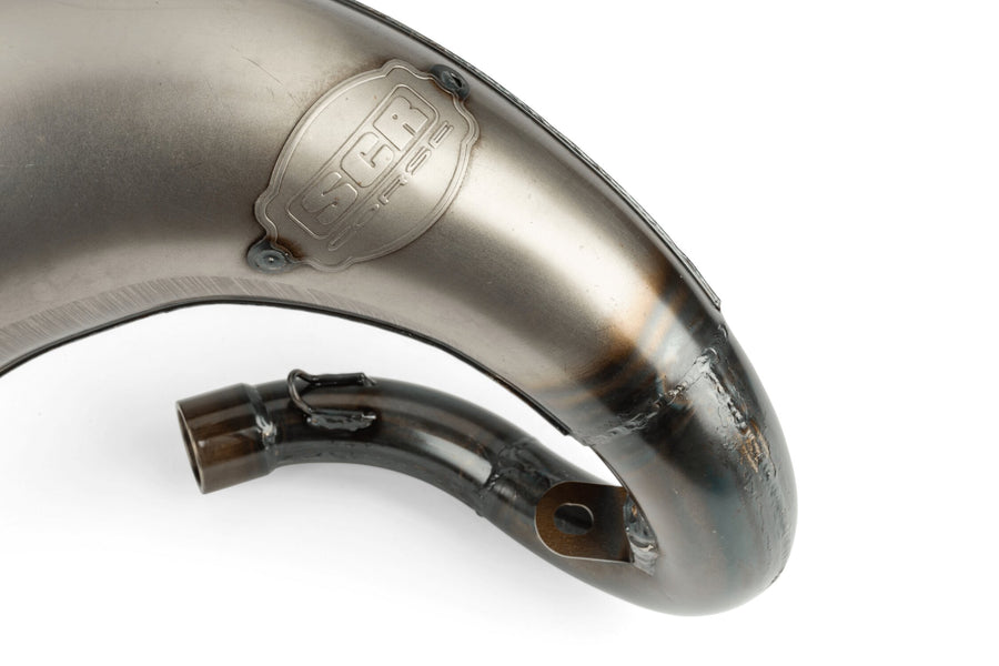Rieju MRT Pro SM 50 2T - Auspuff Handmade Cross 50-70 blau