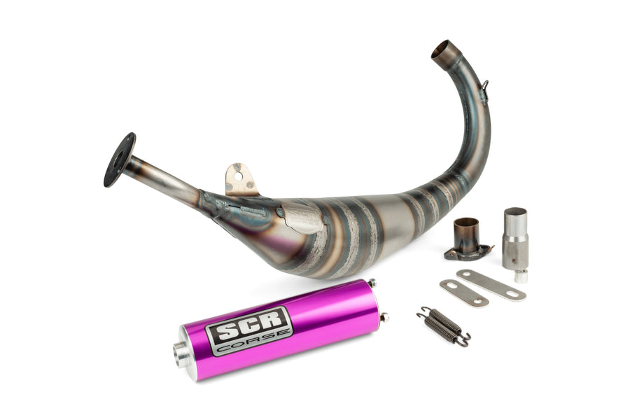 Beta RR Track 50 2T - Auspuff Racing Line 70 80 Lila