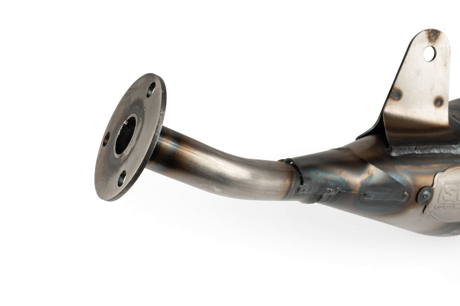 Derbi Senda DRD Racing SM 50 2T D50B0 [2012–] - Auspuff Racing Line 70 80 Blau