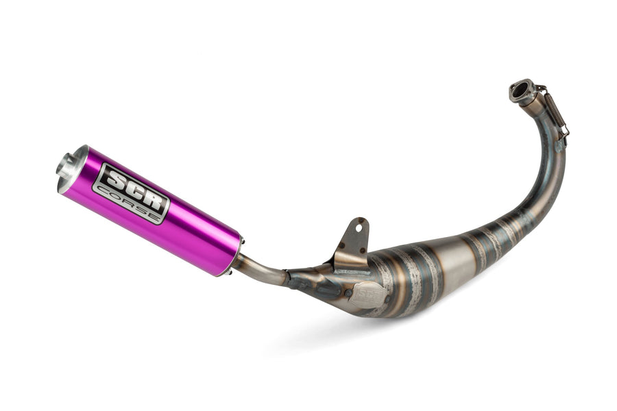 Derbi Senda X-Treme SM '05 - '10 50 2T D50B0 - Auspuff Racing Line 70 80 Lila