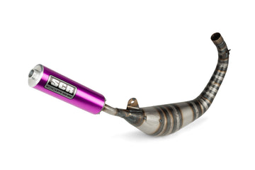 Aprilia SX Factory 50 2T - Exhaust Racing Line 80 90 Purple