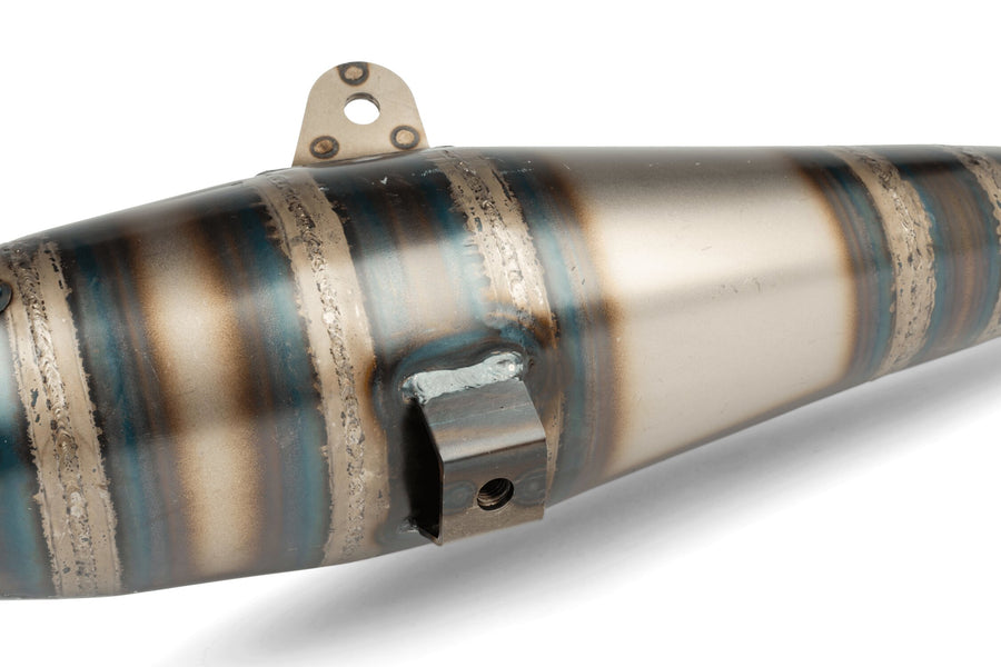 Aprilia SR Netscaper 50 2T LC - Exhaust Handmade 70 red