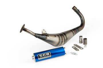 Beta RR-T SM 50 2T - Exhaust Handmade 50-70 blue
