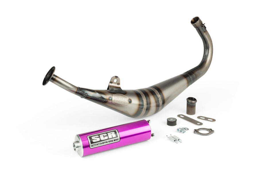 Derbi Senda R X-Treme Enduro '05 - '10 50 2T D50B0 - Exhaust Handmade 50-70 purple