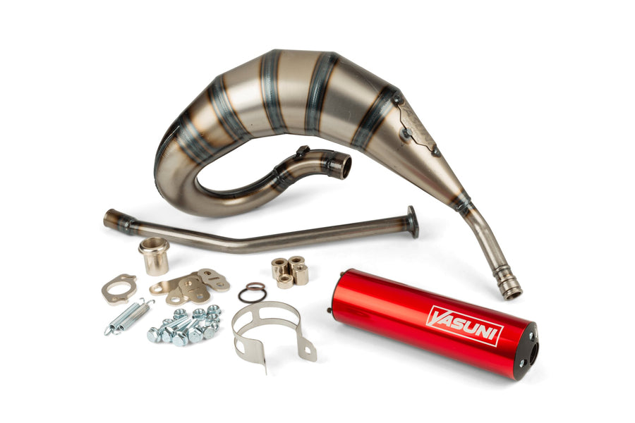 Aprilia SX SM 50 2T D50B0 [2007–] - Exhaust Cross HM Red