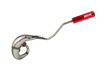 Beta RR Enduro 50 2T - Exhaust Cross ML Red Left