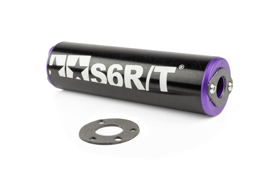 Beta RR Track 50 2T - Auspuff R/T 70 - 80 Schwarz / Lila