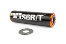 Beta RR Track 50 2T - Auspuff R/T 80–90 Schwarz / Orange