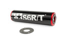 Beta RR Track 50 2T - Auspuff R/T 90-100 Schwarz/Rot