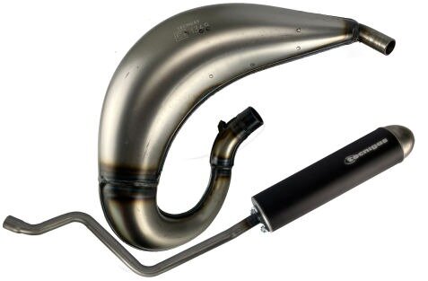Beta RR Track 50 2T - Auspuff E-NOX Evo Steel