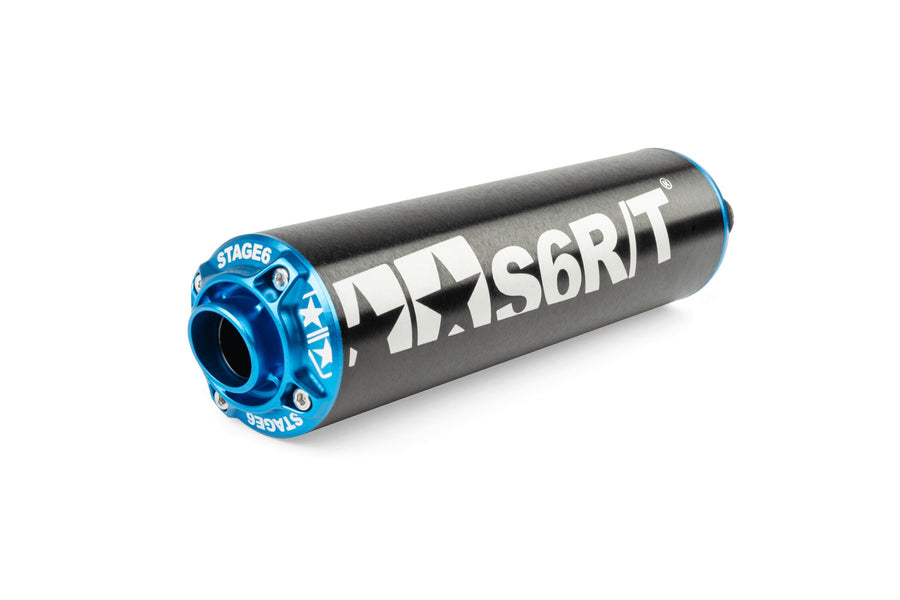 Fantic XE 50 2T - Auspuff R/T 80–90 Schwarz / Blau