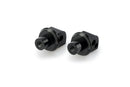 APRILIA CAPONORD 1200 [2016] – Adapter passenger footrest rubber pad – black-2