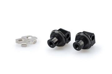 BMW R 1250 GS ADVENTURE [2024] – Adapter passenger footrest rubber pad – black - 0