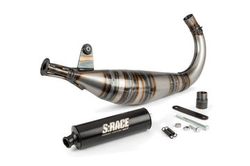 Beta RR SM 50 2T - Exhaust S Race 85-100 Low-Mount Black