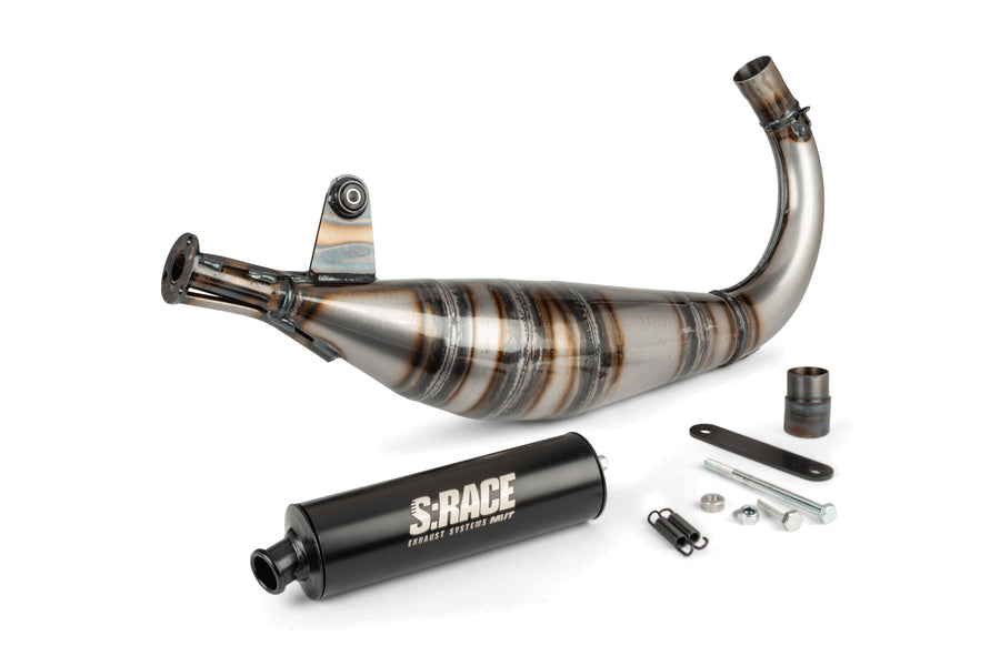 Beta RR SM 50 2T - Exhaust S Race 85-100 Low-Mount Black