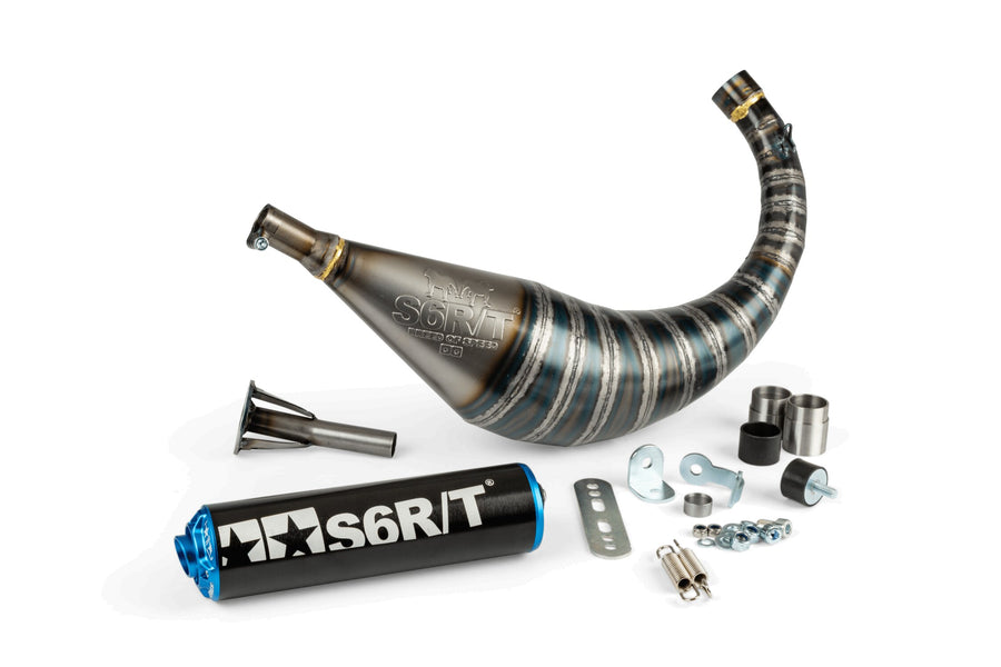 Beta RR SM 50 2T - Exhaust R/T 70 - 80 Black / Blue