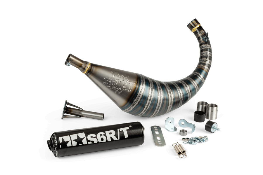 Peugeot XPS-Street EVO2 50 2T AM6 - Auspuff R/T 70 - 80 Schwarz