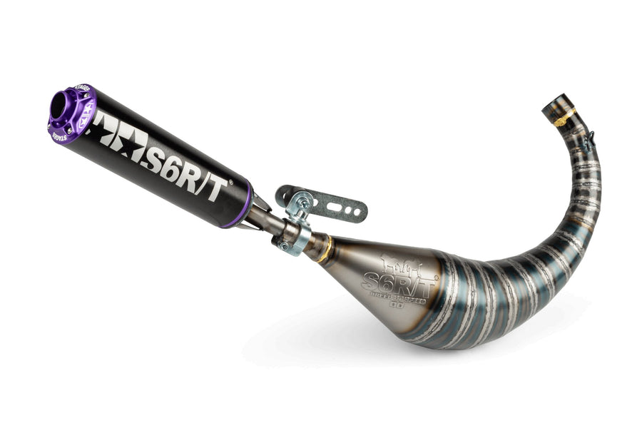 Beta RR-T SM 50 2T - Exhaust R/T 70 - 80 Black / Purple