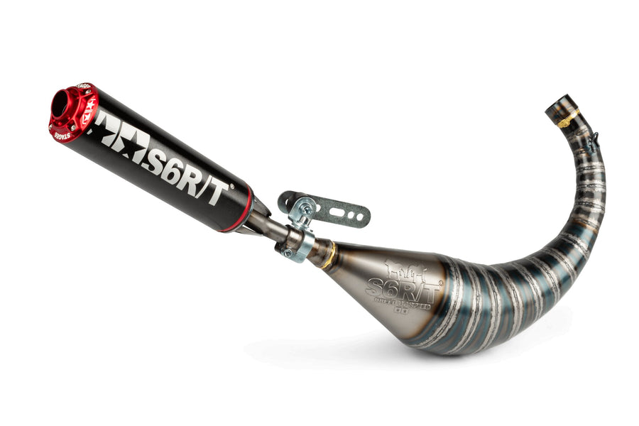 Beta RR Enduro 50 2T - Exhaust R/T 70 - 80 Black / Red