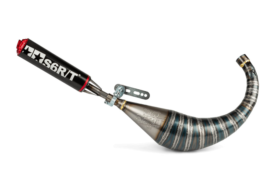 Beta RR Enduro 50 2T - Exhaust R/T 70 - 80 Black / Red