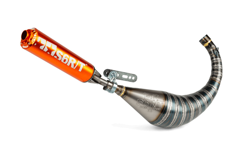 Fantic XM 50 2T - Auspuff R/T 70 - 80 Orange