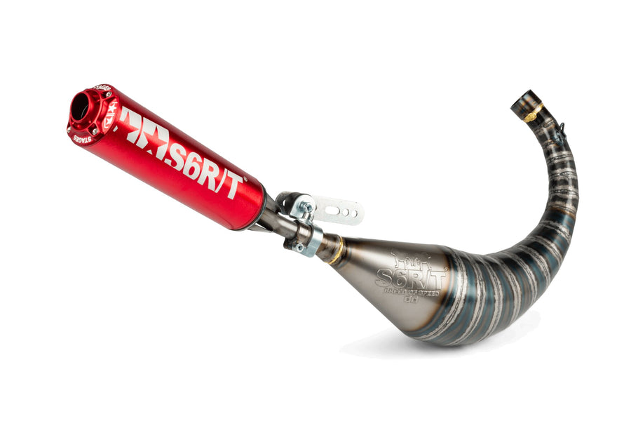 Beta RR Enduro 50 2T - Exhaust R/T 70 - 80 Red