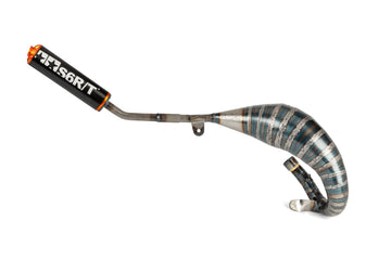 Beta RR-T SM 50 2T - Auspuff R/T 70–80 Schwarz / Orange