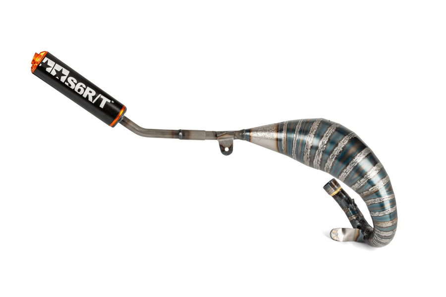 Beta RR SM 50 2T - Exhaust R/T 70-80 Black / Orange