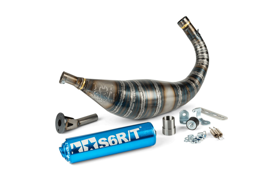 Rieju MRX Enduro Pro 50 2T AM6 - Auspuff R/T 80–90 Blau