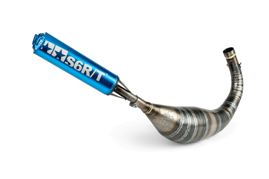 Rieju MRX Enduro Pro 50 2T AM6 - Auspuff R/T 80–90 Blau
