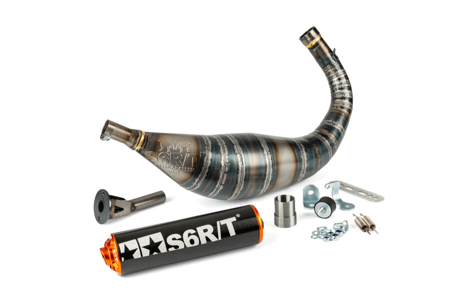 Beta RR SM 50 2T - Exhaust R/T 80-90 Black / Orange
