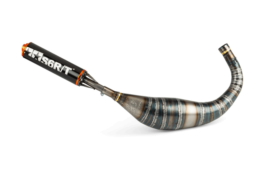 Beta RR SM 50 2T - Exhaust R/T 80-90 Black / Orange