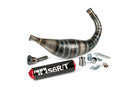 Beta RR Track 50 2T - Auspuff R/T 80–90 Schwarz / Rot