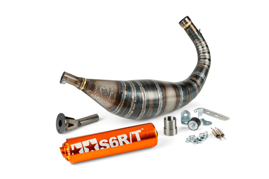Fantic XE 50 2T - Auspuff R/T 80–90 Orange