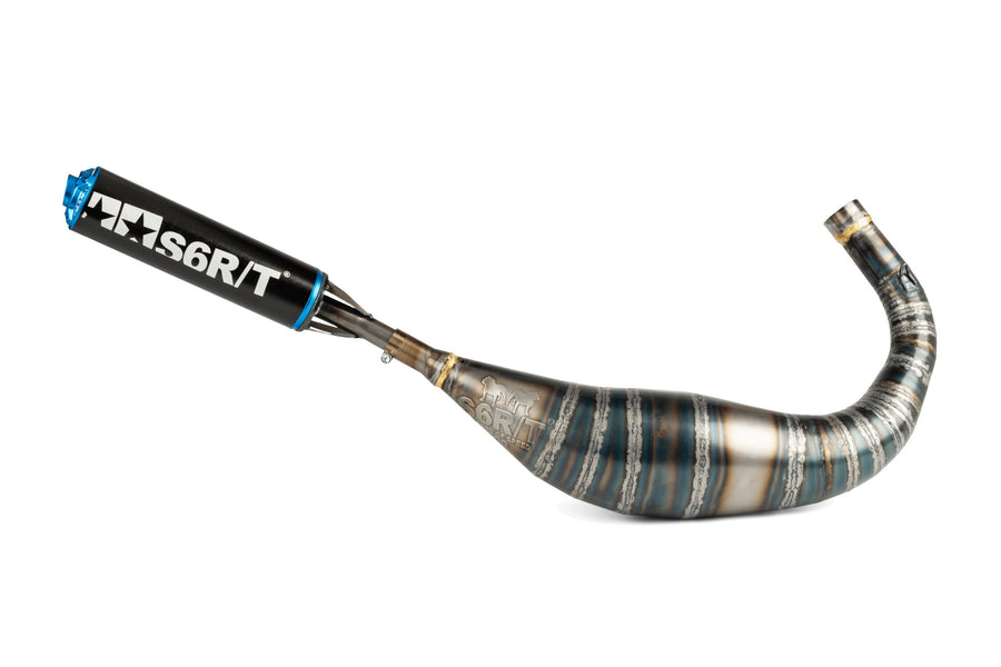 Beta RR Enduro 50 2T - Exhaust R/T 90-100 Black/Blue