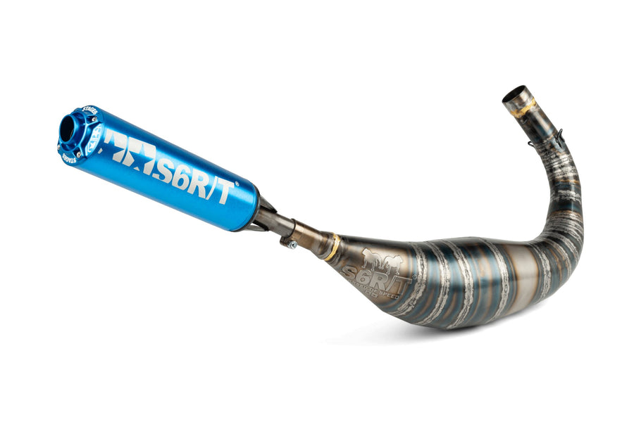 Beta RR Track 50 2T - Exhaust R/T 90-100 Blue